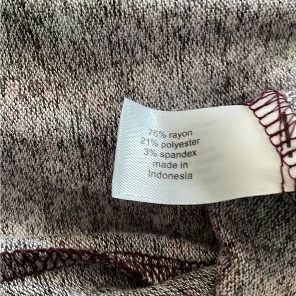 Lane Bryant Long Sleeve Scoop Neck Fit Flare Hacci Top Size 18 / 20 NWT - Picture 9 of 10